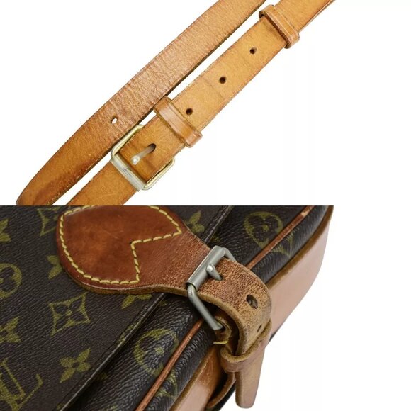 LOUIS VUITTON Cartouchiere MM Shoulder Bag Monogram Leather Brown M51253 69EC183 - Picture 13 of 16
